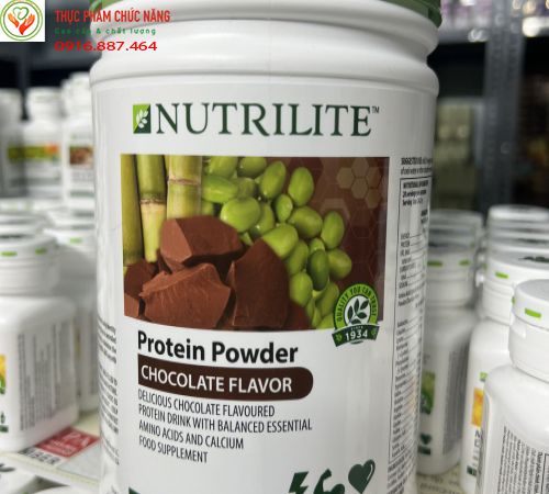 Nutrilite Protein Powder vị Sô cô la bổ sung dinh dưỡng bảo vệ sức khỏe
