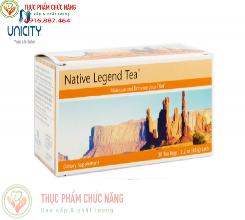 Trà thải độc huyết tương Native Legend Tea Unicity giúp tăng cường gan và thận