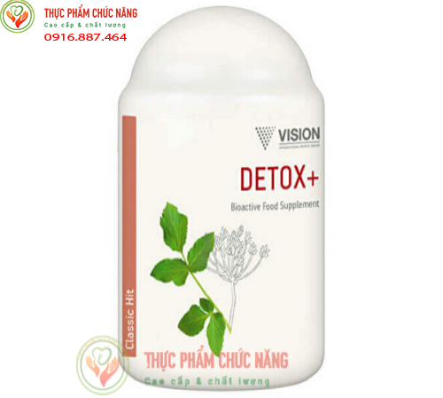Vision Detox+ Phương pháp detox an toàn, detox thanh lọc cơ thể