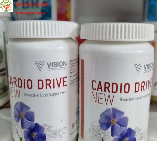 Vision Cardio Drive New hỗ trợ trái tim khỏe, góp phần giảm mệt mỏi
