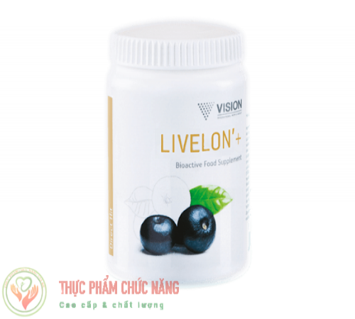 Vision Livelon+ Cung cấp 10 chất chống oxy hóa giúp đẹp da, kéo dài thanh xuân