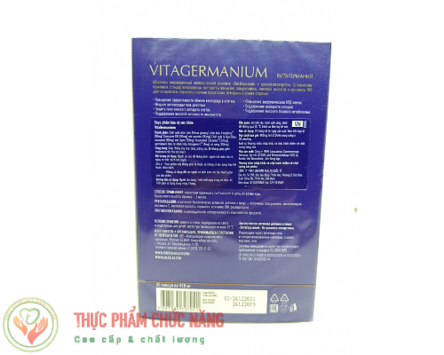 Cách sử dụng Siberian VitaGermanium 