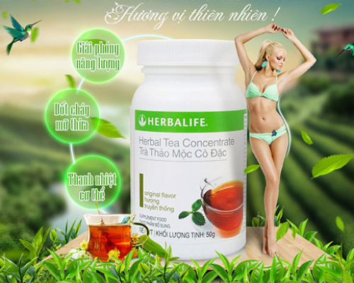 Tác dụng chính của trà giảm cân herbalife