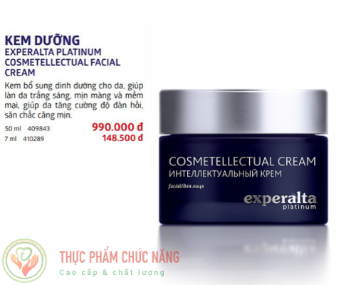 Kem dưỡng Experalta Platinum Cosmetellectual Facial Cream - Experalta Platinum