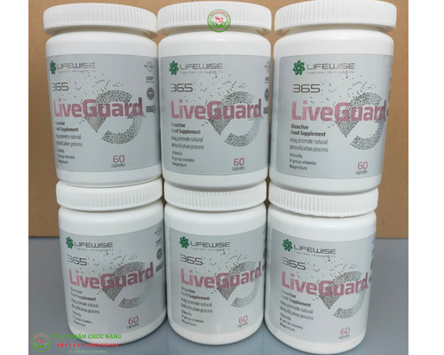 Thực phẩm chức năng giá rẻ cung cấp dòng Lifewise365 Liveguard Hỗ Trợ Giải Độc Cải Thiện Gan Túi Mật Viêm Nhiễm