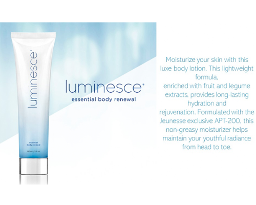 Kem dưỡng thể tái tạo da Luminesce essential body renewal Jeunesse Luminesce