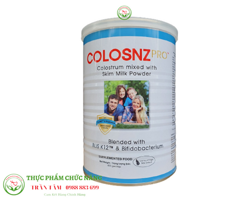 Thông tin Sữa non Colosnz Pro New Zealand Thực phẩm chức năng giá rẻ