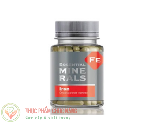 THÀNH PHẦN TRONG ESSENTIAL MINERALS IRON (FE)