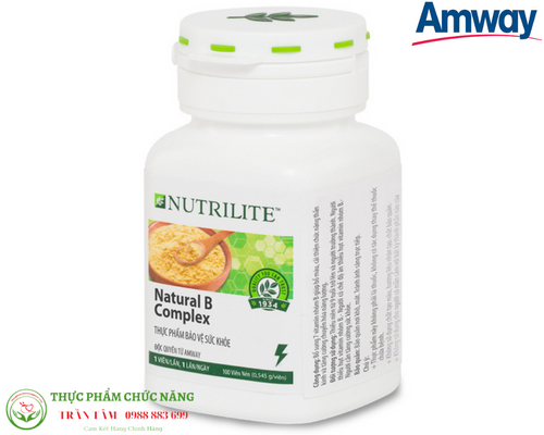Thực phẩm chức năng Amway TP BVSK Nutrilite Natural B Complex giá rẻ 1