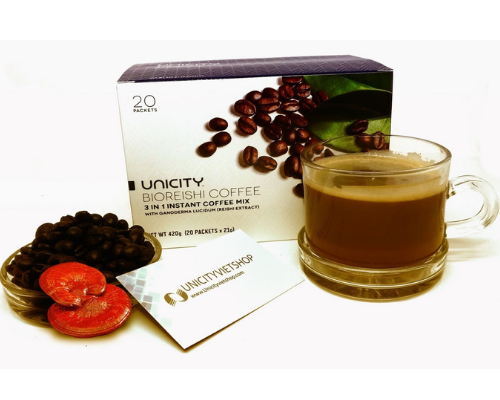 Cách dùng cà phê linh chi Unicity
