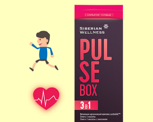 Miêu tả Sản Phẩm Thực Phẩm Chức Năng Siberian Pulse Box: