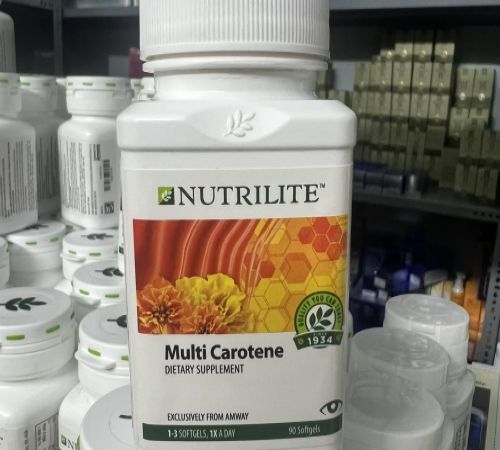Viên uống bổ sung vitamin A Nutrilite Multi Carotene bảo vệ mắt, giúp tăng cường hệ miễn dịch