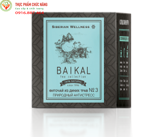 Thực phẩm bảo vệ sức khỏe Trà thảo mộc Baikal tea collection. Herbal tea No3