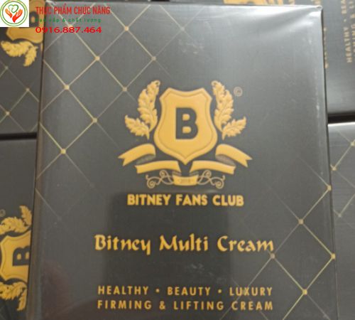 Kem đa năng Multi Cream Bitney giúp phục hồi da và trẻ da tăng cường sức khỏe.