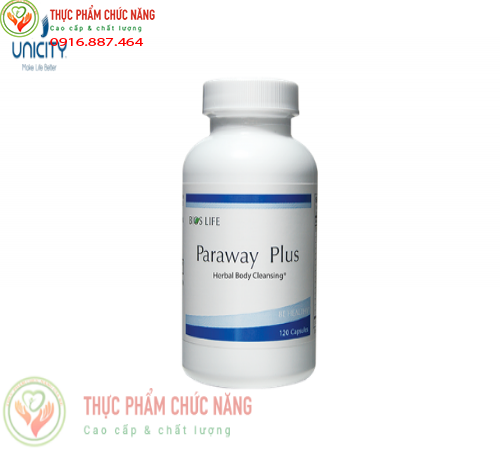 Unicity Paraway Plus giúp thải độc ký sinh trùng, sạch đường ruột