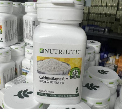 Thực phẩm bảo vệ sức khỏe Nutrilite Calcium Magnesium amway hỗ trợ phát triển xương