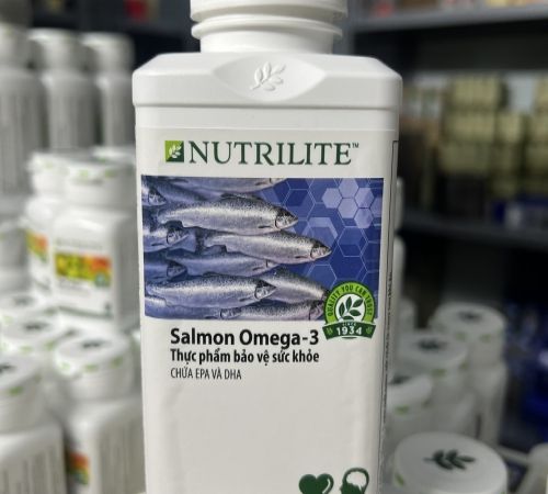 Viên uống bảo vệ sức khỏe Nutrilite Salmon Omega 3 Bí Quyết Giữ Đôi Mắt Sáng, hỗ trợ cho tim mạch và não bộ