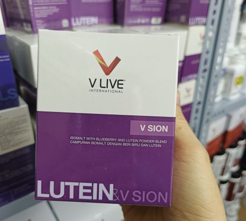 Vsion Lutein Vlive international khỏe đôi mắt giúp tăng cường thị lực giảm mỏi mắt