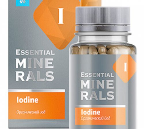 Siberian Essential Minerals Iodine hỗ trợ bổ sung Iốt hỗ trợ tăng cường sức khỏe