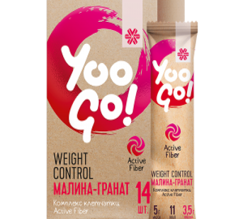 Bữa ăn dinh dưỡng YOO GO Weight Control Drink Mix Raspberry Pomegranate