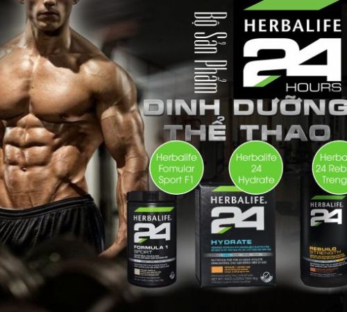 Herbalife 24 HYDRATE Hương cam - bổ sung dinh dưỡng phục hồi cơ bắp cho vận động viên.