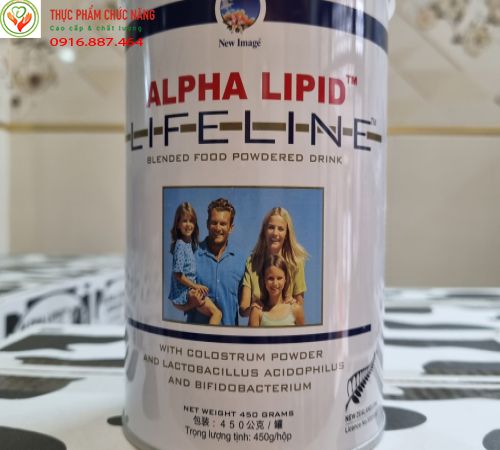 Sữa Non Alpha Lipid Life Line 450g Chính Hãng New Zealand uy tín