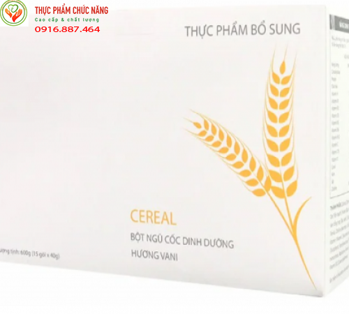 Bữa ăn dinh dưỡng bột ngũ cốc Pharmanex Cereal NuSkin hương Vani