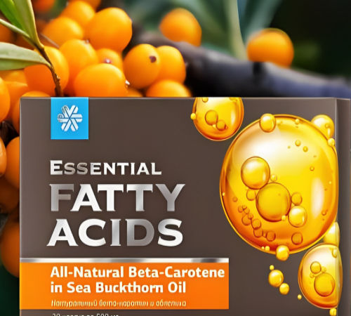 Thực phẩm bảo vệ sức khỏe Essential Fatty Acids All-Natural Beta-Carotene in Sea Buckthorn Oil