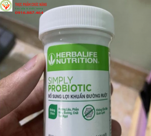 Herbalife Simply Probiotic bổ sung lợi khuẩn tăng cường tiêu hóa đường ruột