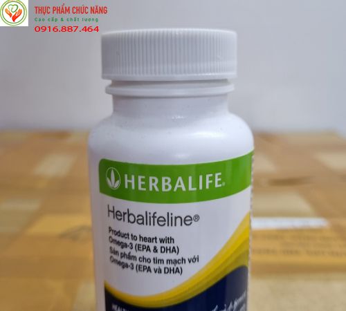 Dầu Cá Omega 3 Herbalifeline bổ sung EPA-DHA giải pháp tối ưu giúp phòng tránh bệnh tim mạch hiệu quả