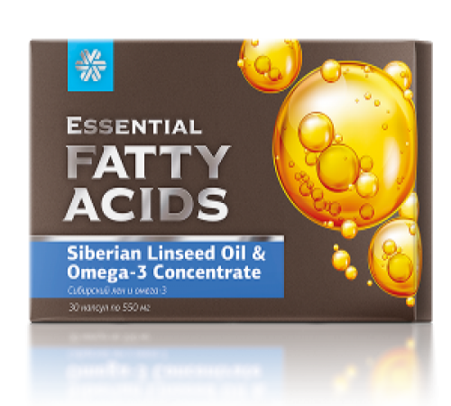 Essential fatty acids Siberian linseed oil omega-3 chống oxy hóa