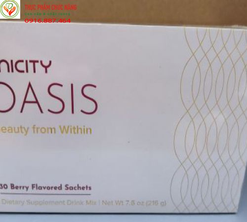 Sản phẩm Collagen Oasis Unicity duy trì làn da khỏe mạnh và xinh đẹp