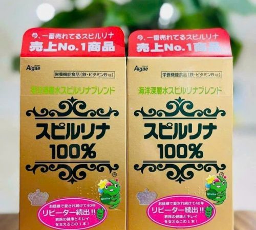 Viên uống tảo xoắn Spirulina Nhật Bản bổ sung dinh dưỡng đa dạng